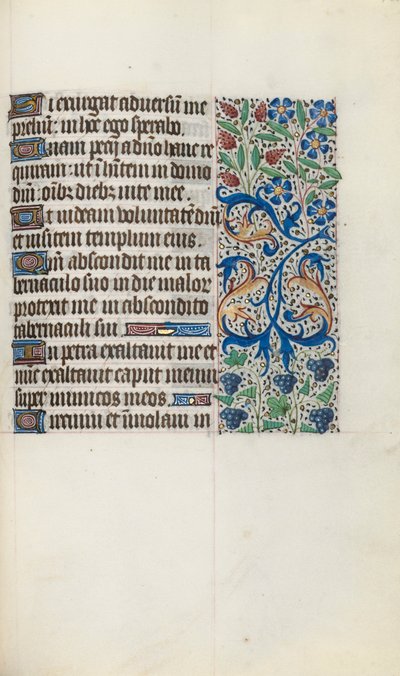 Livro de Horas de Uso de Rouen: fol. 121r, c. 1470 de Master of the Geneva Latini
