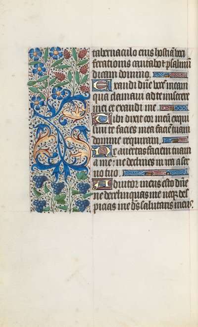 Livro de Horas de Uso de Rouen: fol. 121v, c. 1470 de Master of the Geneva Latini