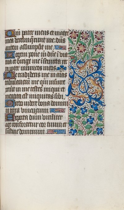 Livro de Horas de Uso de Rouen: fol. 122r, c. 1470 de Master of the Geneva Latini