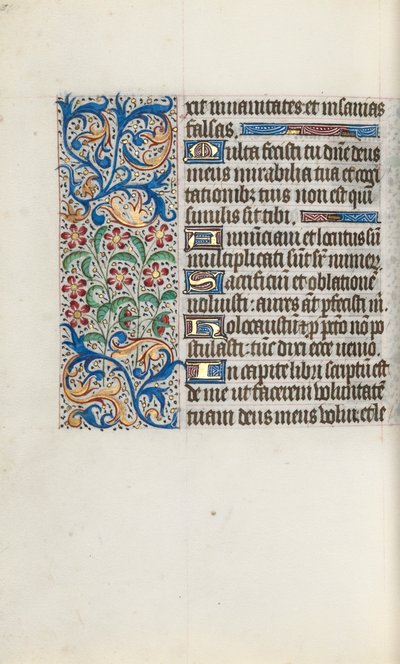 Livro de Horas de Uso de Rouen: fol. 125v, c. 1470. de Master of the Geneva Latini