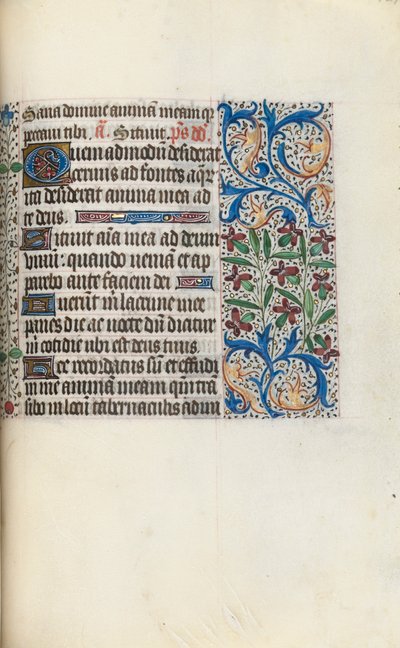 Livro de Horas de Uso de Rouen: fol. 129r, c. 1470 de Master of the Geneva Latini