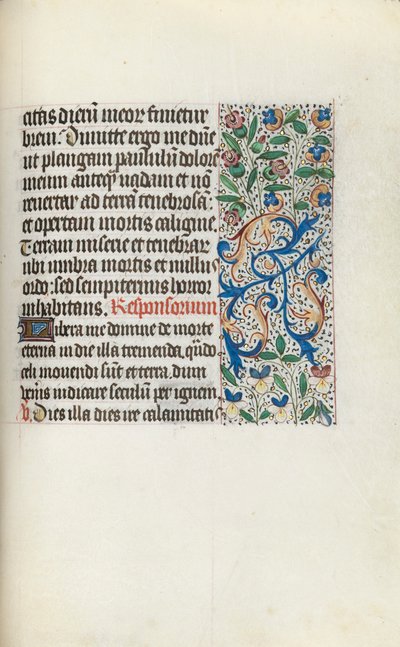 Livro de Horas de Uso de Rouen: fol. 133r, c. 1470 de Master of the Geneva Latini