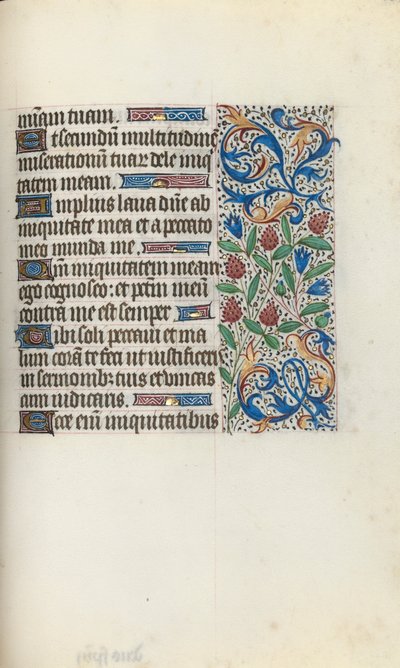 Livro de Horas de Uso de Rouen: fol. 134r, c. 1470 de Master of the Geneva Latini