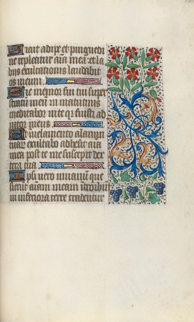Livro de Horas de Uso de Rouen: fol. 138r, c. 1470 de Master of the Geneva Latini