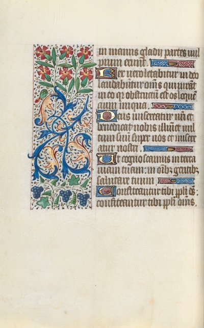 Livro de Horas de Uso de Rouen: fol. 138v, c. 1470 de Master of the Geneva Latini