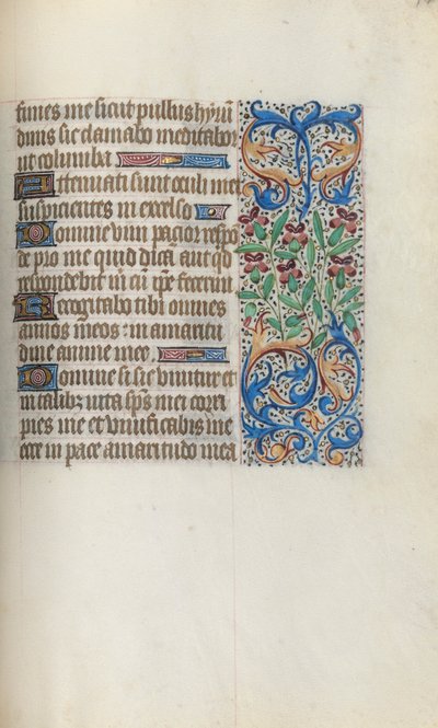 Livro de Horas de Uso de Rouen: fol. 140r, c. 1470. de Master of the Geneva Latini