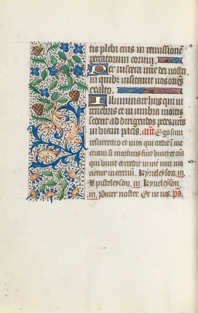 Livro de Horas de Uso de Rouen: fol. 144v, c. 1470 de Master of the Geneva Latini