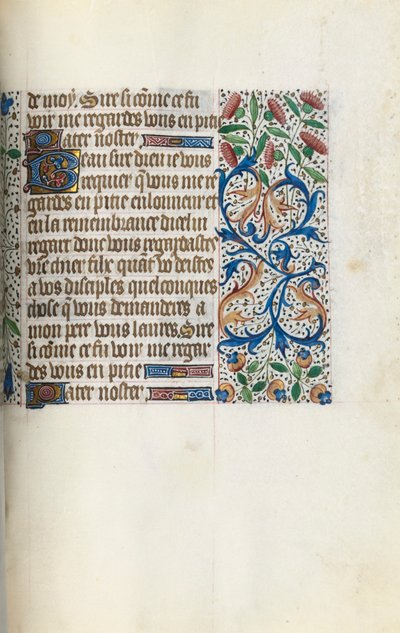 Livro de Horas de Uso de Rouen: fol. 153r, c. 1470 de Master of the Geneva Latini