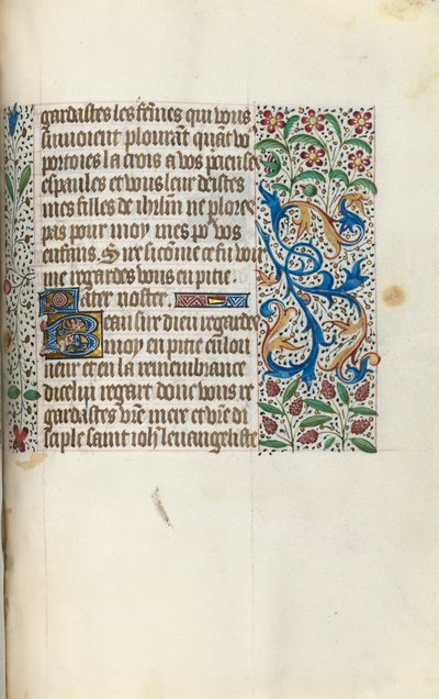 Livro de Horas de Uso de Rouen: fol. 154a, c. 1470 de Master of the Geneva Latini