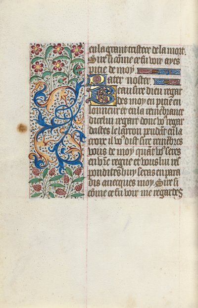 Livro de Horas de Uso de Rouen: fol. 154v, c. 1470 de Master of the Geneva Latini