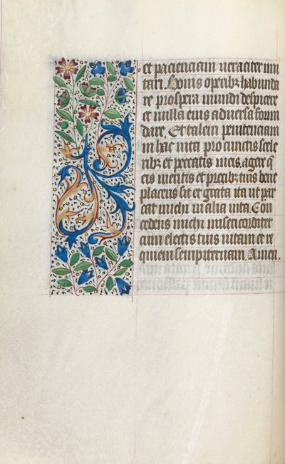Livro de Horas de Uso de Rouen: fol. 26v, c. 1470 de Master of the Geneva Latini
