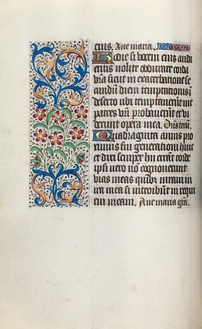 Livro de Horas de Uso de Rouen: fol. 29v, c. 1470 de Master of the Geneva Latini