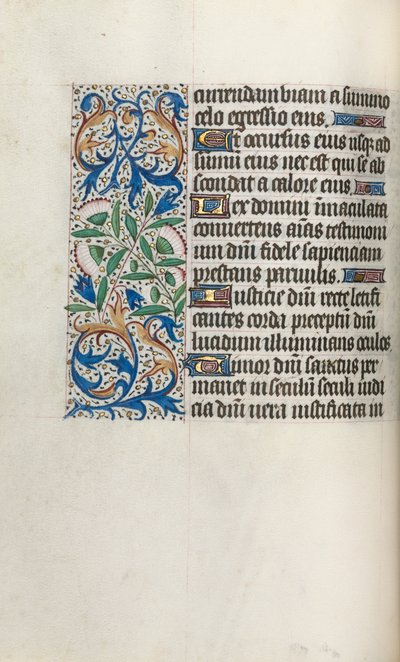 Livro de Horas de Uso de Rouen: fol. 32v, c. 1470 de Master of the Geneva Latini