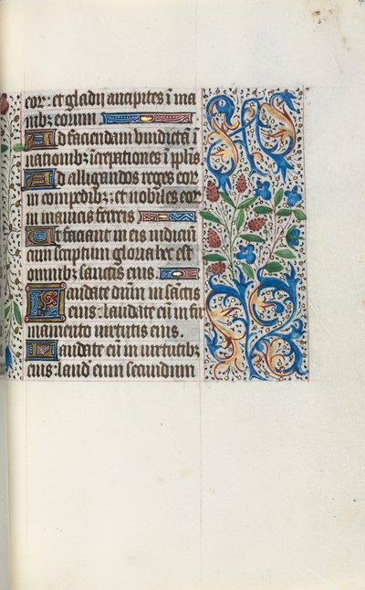 Livro de Horas de Uso de Rouen: fol. 46r, c. 1470 de Master of the Geneva Latini