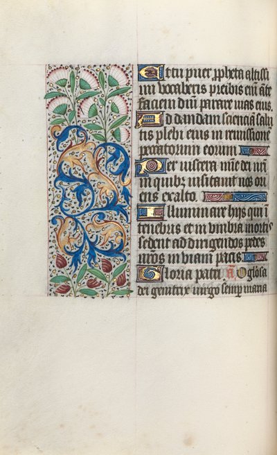 Livro de Horas de Uso de Rouen: fol. 48v, c. 1470 de Master of the Geneva Latini
