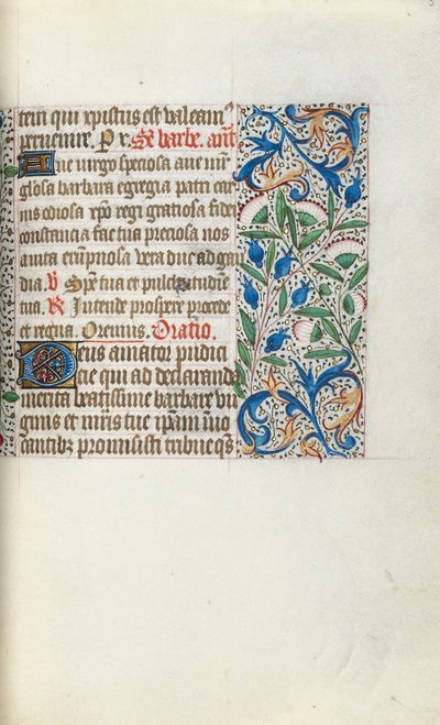 Livro de Horas de Uso de Rouen: fol. 54r, c. 1470 de Master of the Geneva Latini