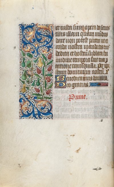 Livro de Horas de Uso de Rouen: fol. 55v, c. 1470 de Master of the Geneva Latini