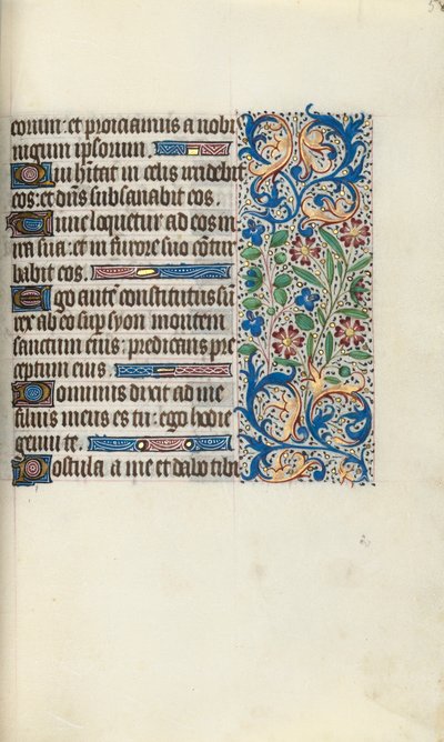 Livro de Horas de Uso de Rouen: fol. 58r, c. 1470 de Master of the Geneva Latini