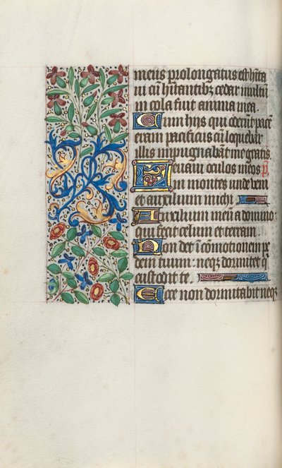 Livro de Horas de Uso de Rouen: fol. 61v, c. 1470 de Master of the Geneva Latini