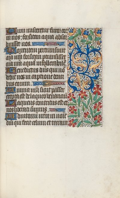 Livro de Horas de Uso de Rouen: fol. 71r, c. 1470 de Master of the Geneva Latini