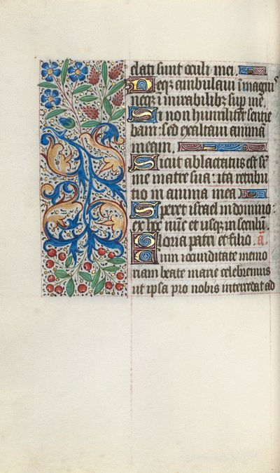 Livro de Horas de Uso de Rouen: fol. 77v, c. 1470 de Master of the Geneva Latini