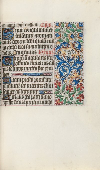 Livro de Horas de Uso de Rouen: fol. 78r, c. 1470 de Master of the Geneva Latini