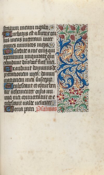 Livro de Horas de Uso de Rouen: fol. 81r, c. 1470 de Master of the Geneva Latini
