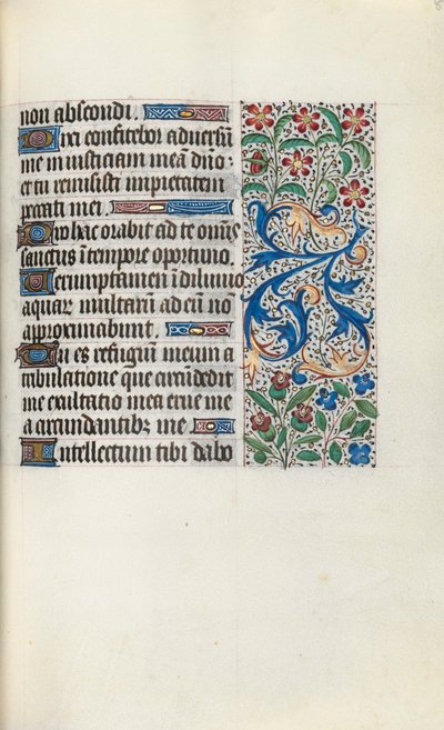 Livro de Horas de Uso de Rouen: fol. 82r, c. 1470 de Master of the Geneva Latini