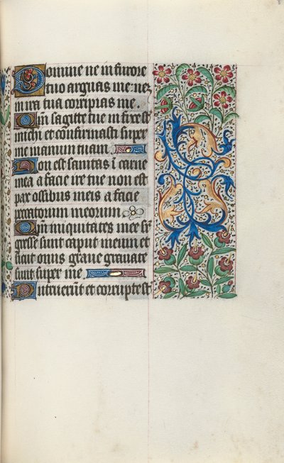 Livro de Horas de Uso de Rouen: fol. 83r, c. 1470 de Master of the Geneva Latini