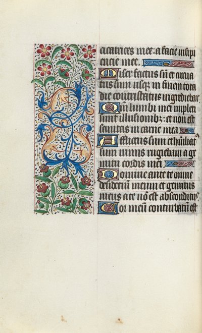 Livro de Horas de Uso de Rouen: fol. 83v, c. 1470 de Master of the Geneva Latini