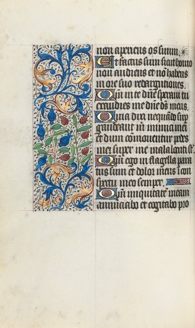 Livro de Horas de Uso de Rouen: fol. 84v, c. 1470 de Master of the Geneva Latini