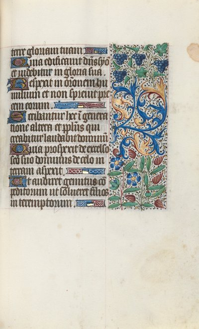 Livro de Horas de Uso de Rouen: fol. 89r, c. 1470 de Master of the Geneva Latini