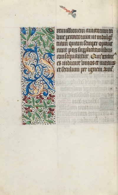 Livro de Horas de Uso de Rouen: fol. 96v, c. 1470 de Master of the Geneva Latini