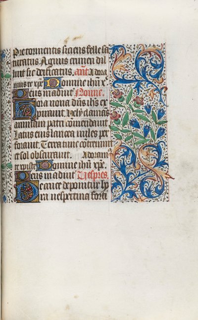 Livro de Horas de Uso de Rouen: fol. 98r, c. 1470 de Master of the Geneva Latini