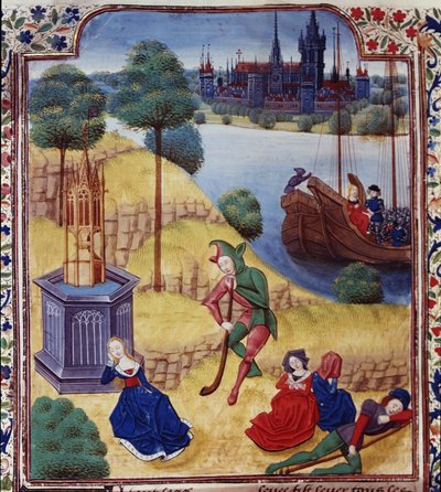 Adicionar 35322 fol.227v Efigenia e Cimone, de Giovanni Boccaccio