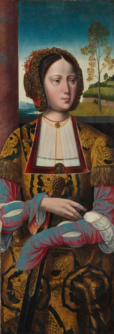 Santa Catarina de Master of the Holy Blood