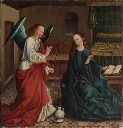 A Anunciação de Master of the Legend of St.