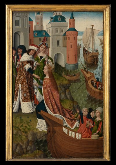 Painel da Lenda de Santa Úrsula de Master of the Legend of St. Ursula