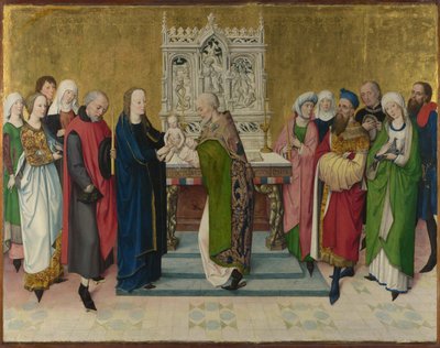 A Apresentação no Templo, ca 1470 de Master of the Life of the Virgin
