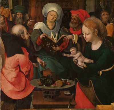 Santo parentesco de Master of the Lille Adoration