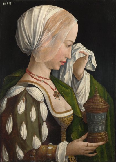 O choro de Madalena, c. 1525 de Master of the Magdalen Legend,