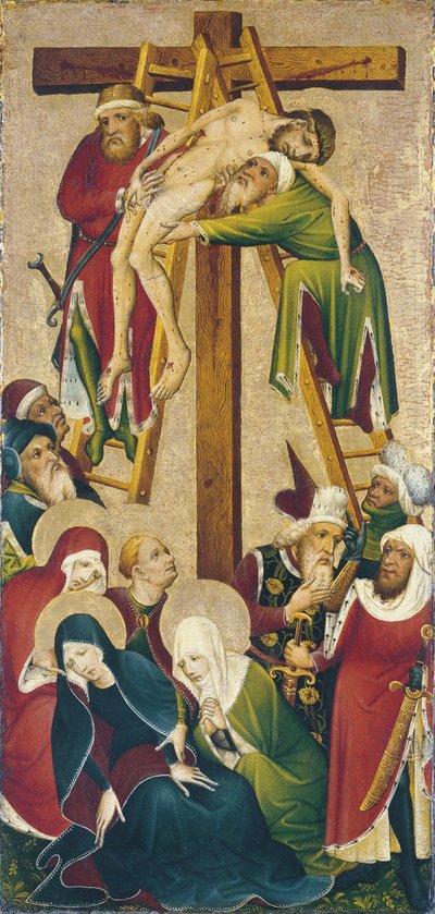 A descida da cruz de Master of the Middle Rhine