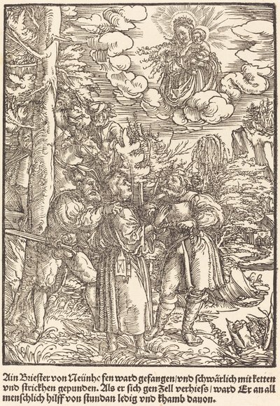 Ain Briester von Neunhe... de Master of the Miracles of Mariazell