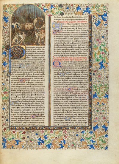 Os tormentos do inferno de Master of the Oxford Hours