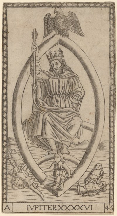 Júpiter (Júpiter) de Master of the S Series Tarocchi