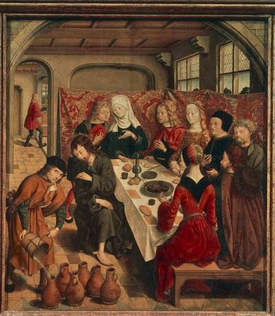 Casamento em Caná de Master of the Saint Bartholomew Altarpiece