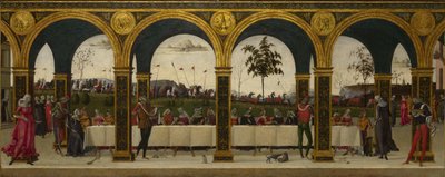 A história de Griselda. Parte III: Reunião, c.1490-1495 de Master of the Story of Griselda