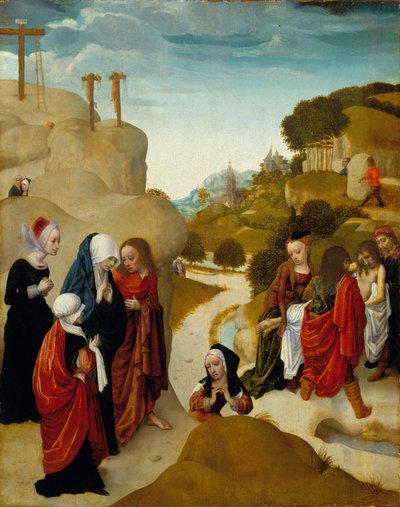Sepultamento de Cristo de Master of the Virgo Inter Virgines