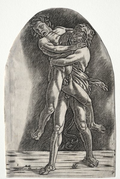Hércules e Anteu de Master of the Year 1515