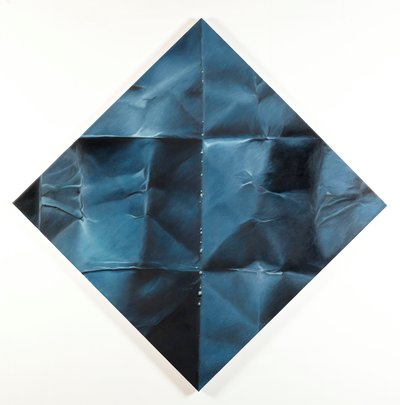 Blue Flame Lounge, 2013 (óleo sobre tela) de Mat Collishaw